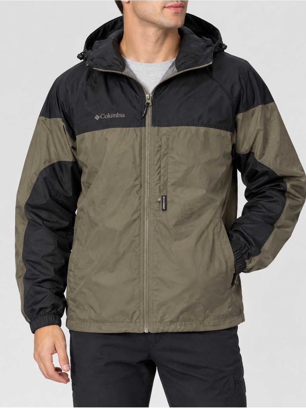 Columbia Rain Windbreaker Packable Jacket, men’s XL